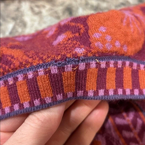 Gudrun Sjoden Ottilia Floral Knjt Coat Jacket Women’s Large - Picture 13 of 13